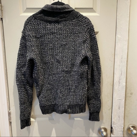 Rag & Bone Unisex Chunky Knit Cardigan Gray size Small - Picture 9 of 10